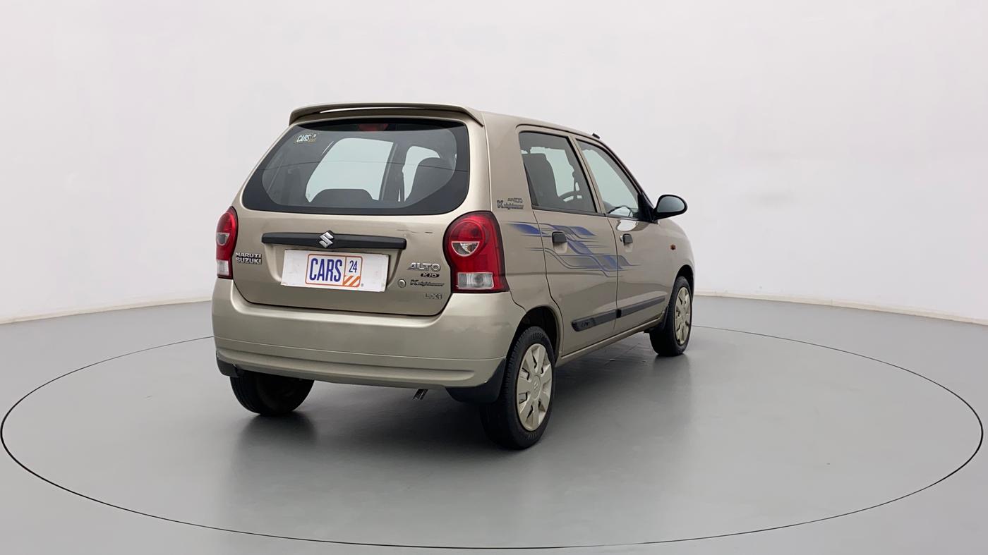 2013 Maruti Alto K10 LXI, Petrol, Manual, 31,463 km, Right Back Diagonal