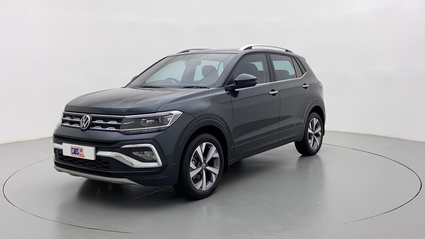 2022 Volkswagen TAIGUN TOPLINE 1.0 TSI MT, Petrol, Manual, 3,686 km, Left Front Diagonal