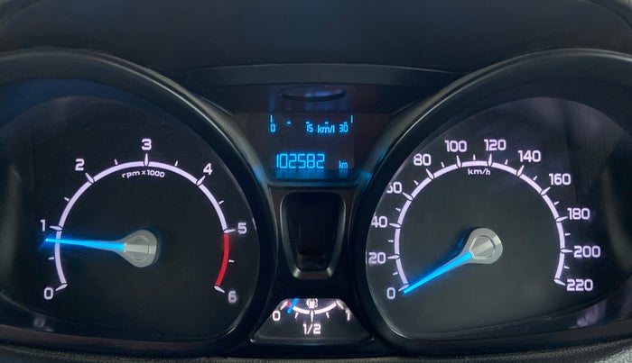 2014 Ford Ecosport 1.5 TREND TDCI, Diesel, Manual, 1,02,984 km, Odometer Image