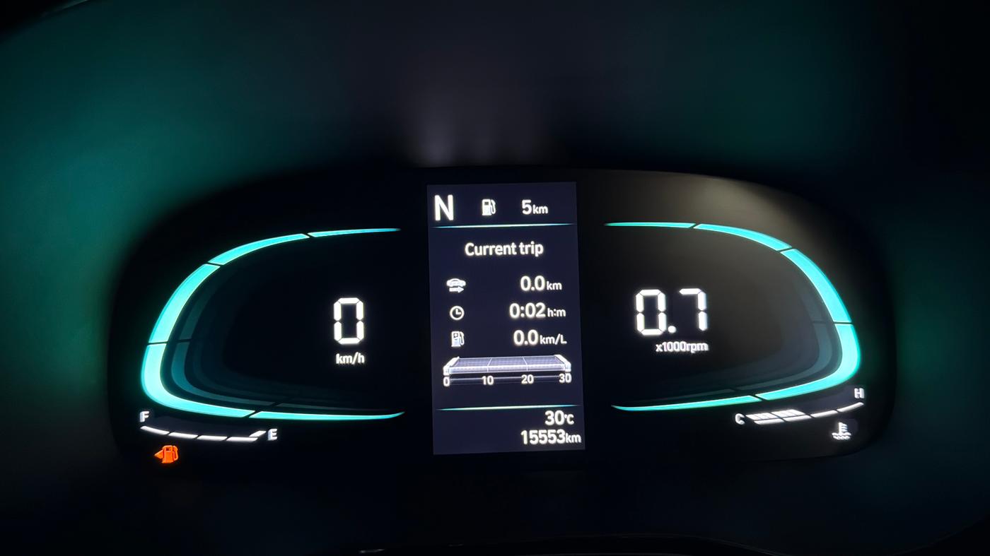2024 Hyundai EXTER SX 1.2 AMT DUAL TONE, Petrol, Automatic, 15,553 km, Odometer Image