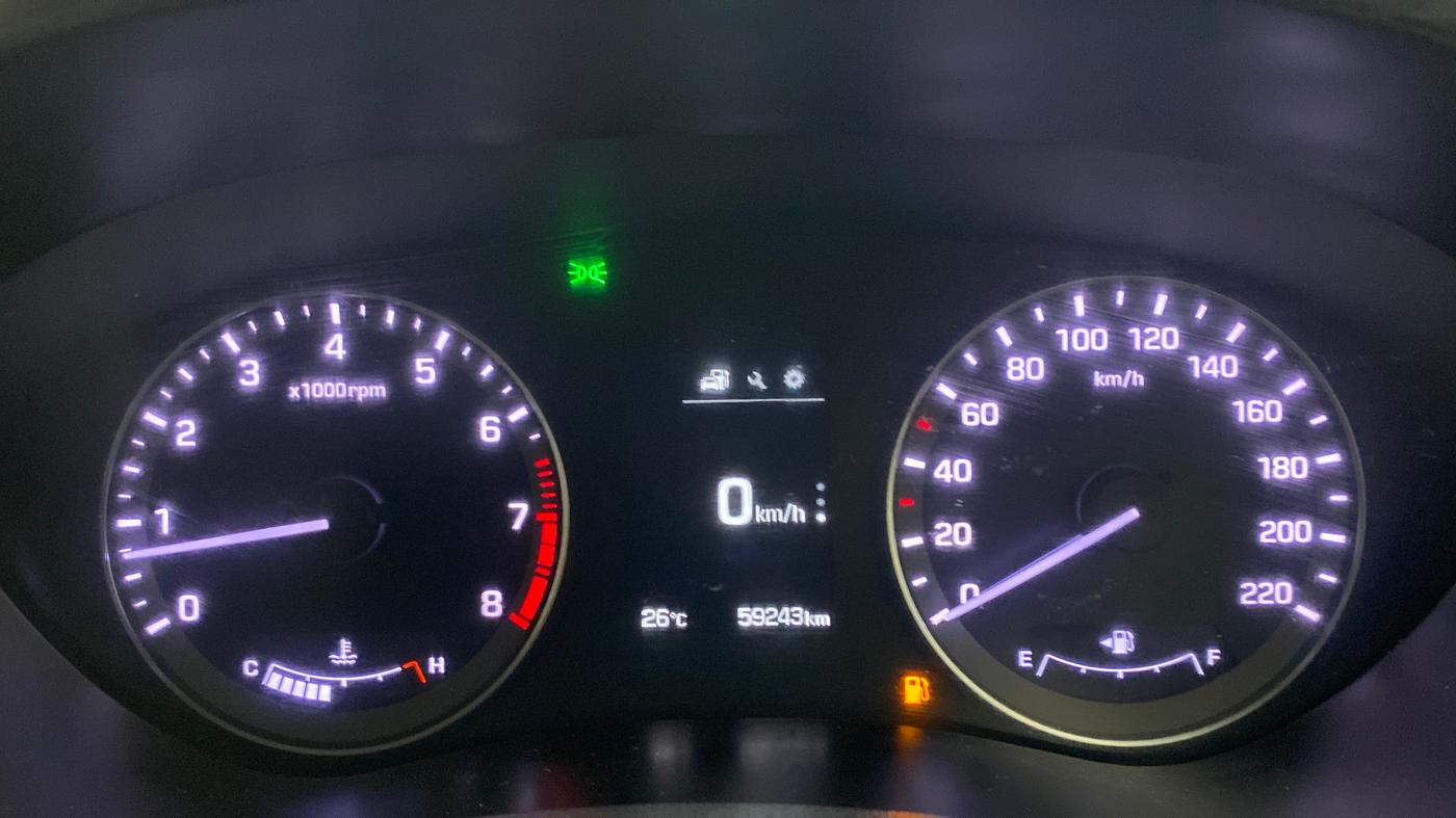 2017 Hyundai Elite i20 ASTA 1.2 (O), Petrol, Manual, 59,381 km, Odometer Image