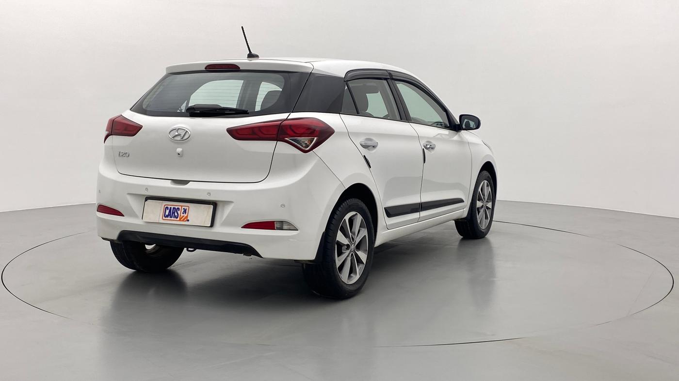 2017 Hyundai Elite i20 ASTA 1.2 (O), Petrol, Manual, 59,381 km, Right Back Diagonal