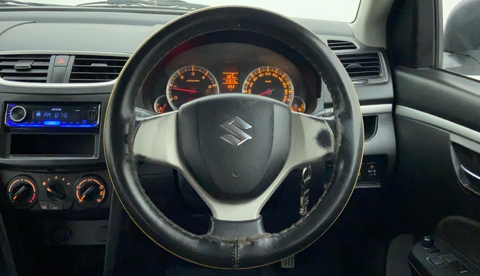 2015 Maruti Swift VDI ABS, Diesel, Manual, 47,493 km, Steering Wheel Close Up