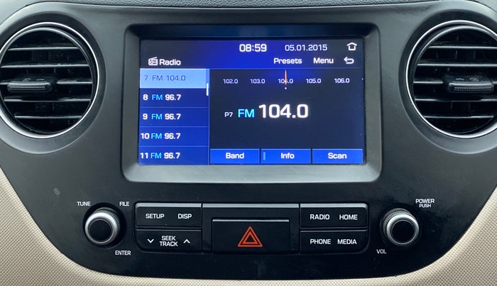 2019 Hyundai Grand i10 SPORTZ 1.2 KAPPA VTVT, Petrol, Manual, 28,223 km, Infotainment System