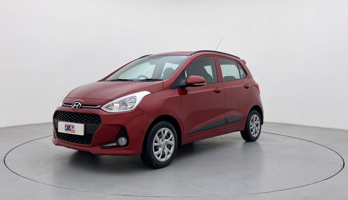2019 Hyundai Grand i10 SPORTZ 1.2 KAPPA VTVT, Petrol, Manual, 28,223 km, Left Front Diagonal