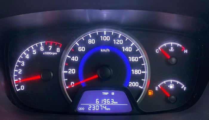 2017 Hyundai Grand i10 SPORTZ 1.2 KAPPA VTVT, Petrol, Manual, 23,074 km, Odometer Image