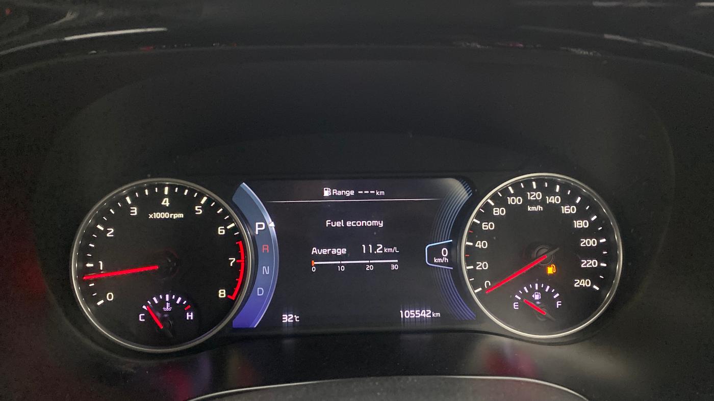 2019 KIA SELTOS GTX AT 1.4 PETROL, Petrol, Automatic, 1,05,542 km, Odometer Image