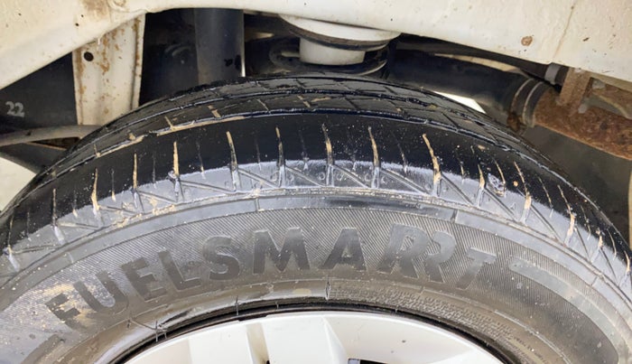 2022 Maruti Alto LXI O, Petrol, Manual, 23,287 km, Left Rear Tyre Tread