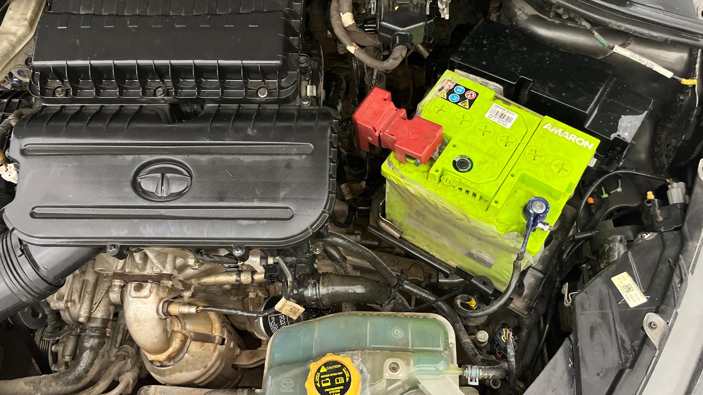 2022 Tata TIGOR XZ PLUS CNG, CNG, Manual, 88,585 km, Engine View - Left
