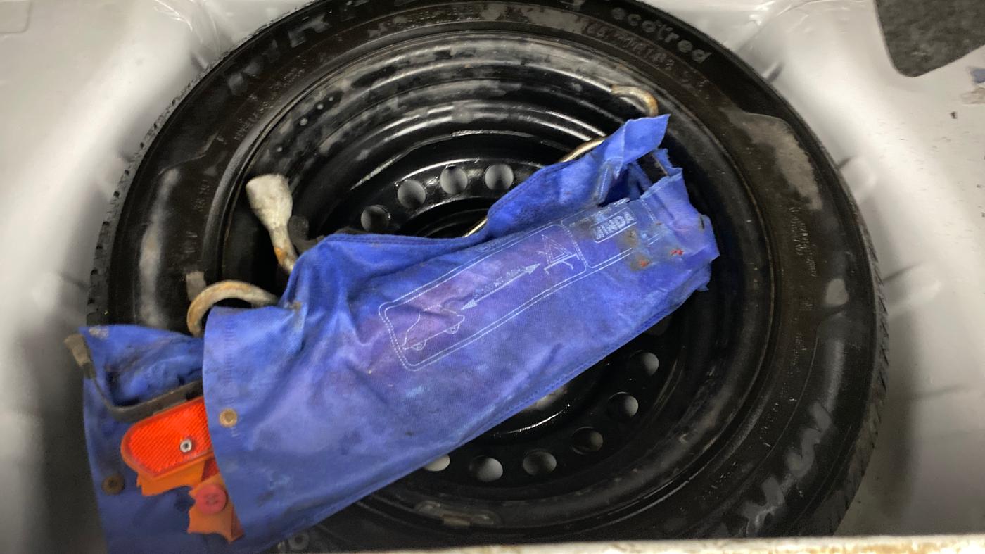 2019 Maruti S PRESSO VXI+, Petrol, Manual, 81,672 km, Spare Tyre