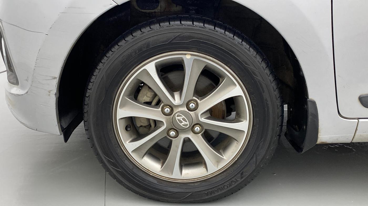 2014 Hyundai Grand i10 ASTA (O) 1.2 KAPPA VTVT, Petrol, Manual, 62,250 km, Left Front Wheel