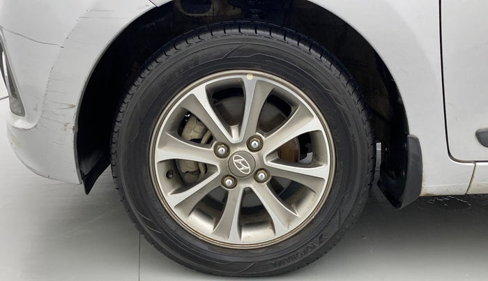 2014 Hyundai Grand i10 ASTA (O) 1.2 KAPPA VTVT, Petrol, Manual, 62,250 km, Left Front Wheel
