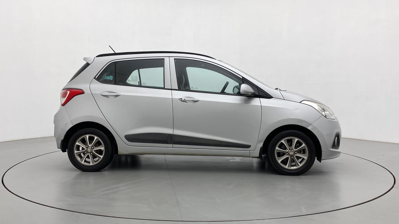 2014 Hyundai Grand i10 ASTA (O) 1.2 KAPPA VTVT, Petrol, Manual, 62,250 km, Right Side View