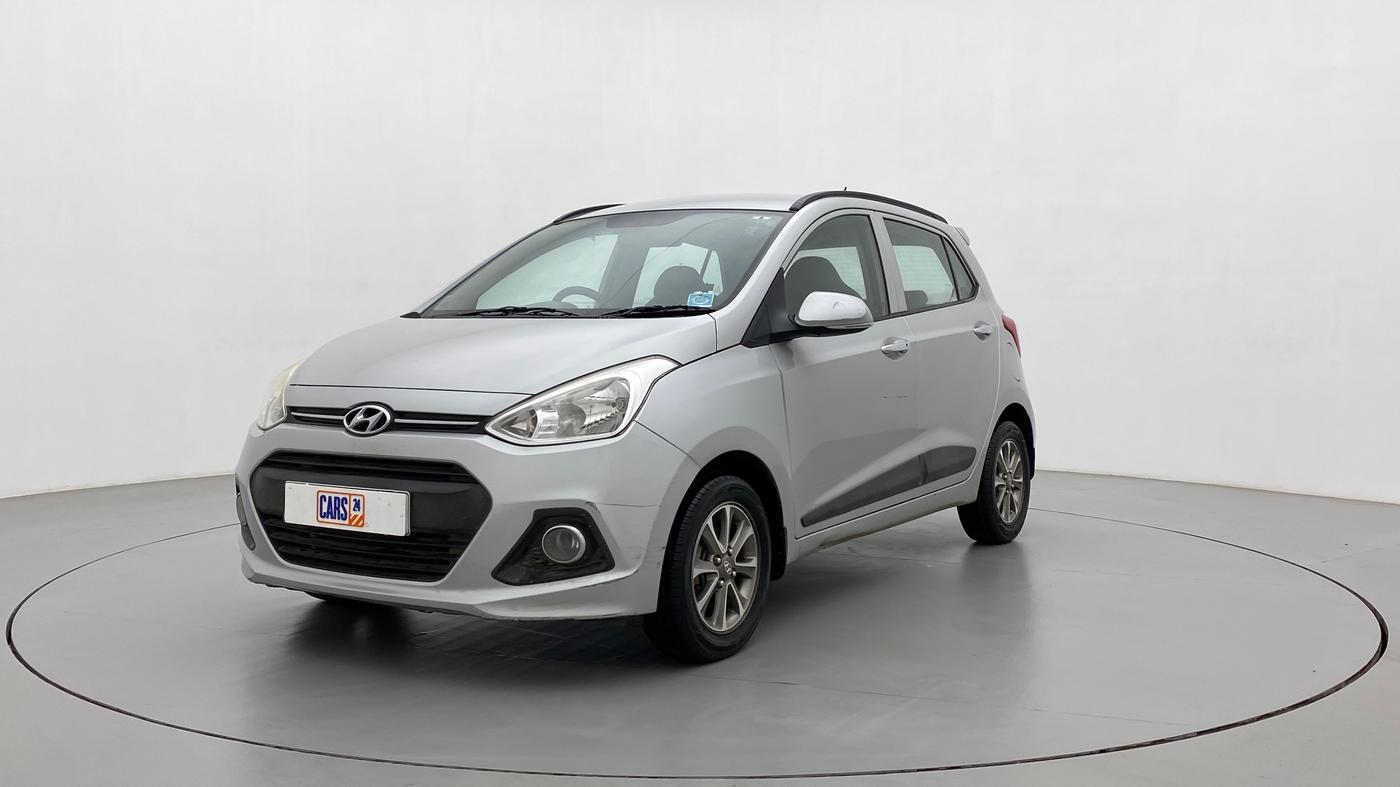 2014 Hyundai Grand i10 ASTA (O) 1.2 KAPPA VTVT, Petrol, Manual, 62,250 km, Left Front Diagonal