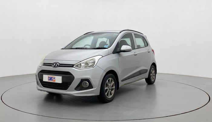 2014 Hyundai Grand i10 ASTA (O) 1.2 KAPPA VTVT, Petrol, Manual, 62,250 km, Left Front Diagonal