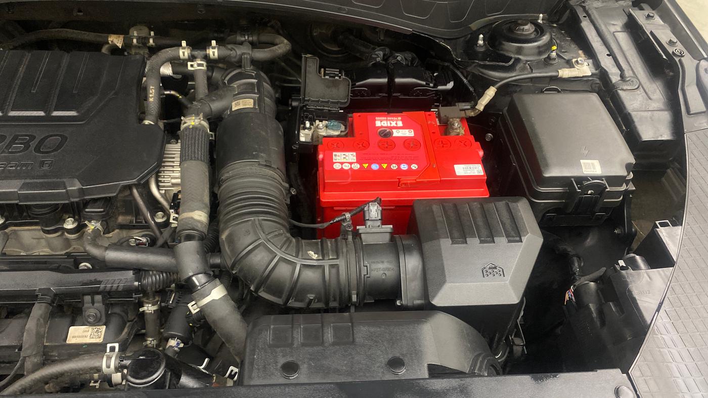 2023 KIA SELTOS 1.5 GTX+ TURBO GDI PETROL DCT, Petrol, Automatic, 75,439 km, Engine View - Left