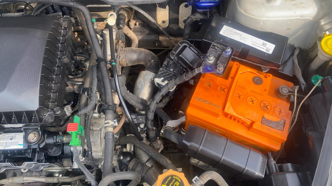 2019 Tata NEXON XM PETROL, CNG, Manual, 50,843 km, Engine View - Left