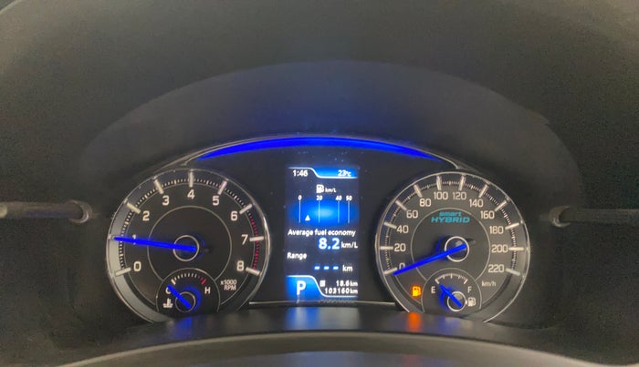 2020 Maruti Ciaz ALPHA  AT 1.5 SHVS PETROL, Petrol, Automatic, 1,03,140 km, Odometer Image