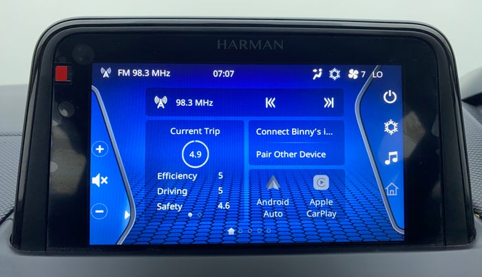 2021 Tata NEXON XZ+ 1.5, Diesel, Manual, 7,623 km, Infotainment System