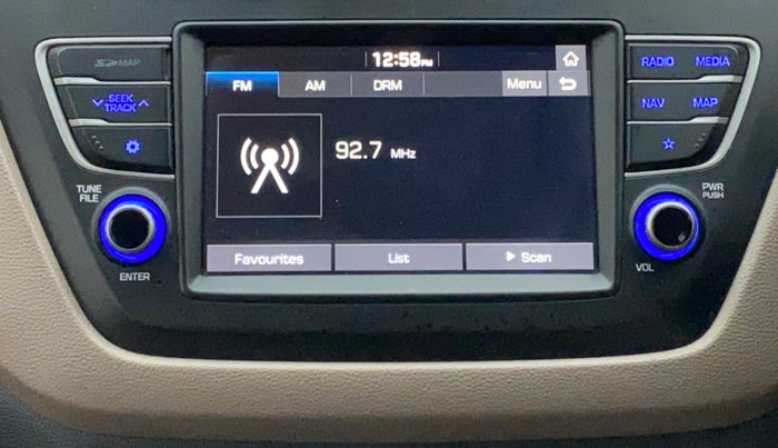 2019 Hyundai Elite i20 ASTA 1.2 (O), Petrol, Manual, 51,307 km, Infotainment System