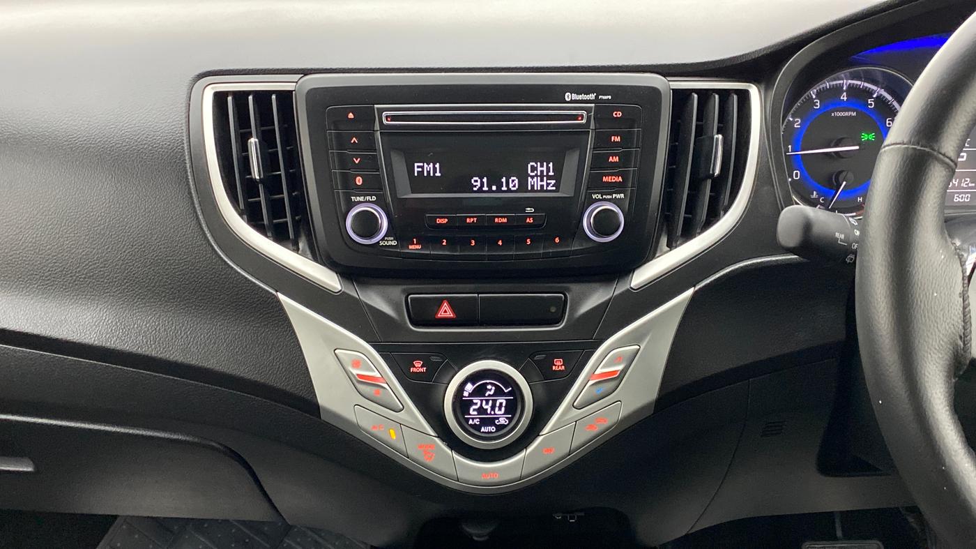 2018 Maruti Baleno DELTA 1.2 K12 AT, Petrol, Automatic, 35,639 km, Air Conditioner