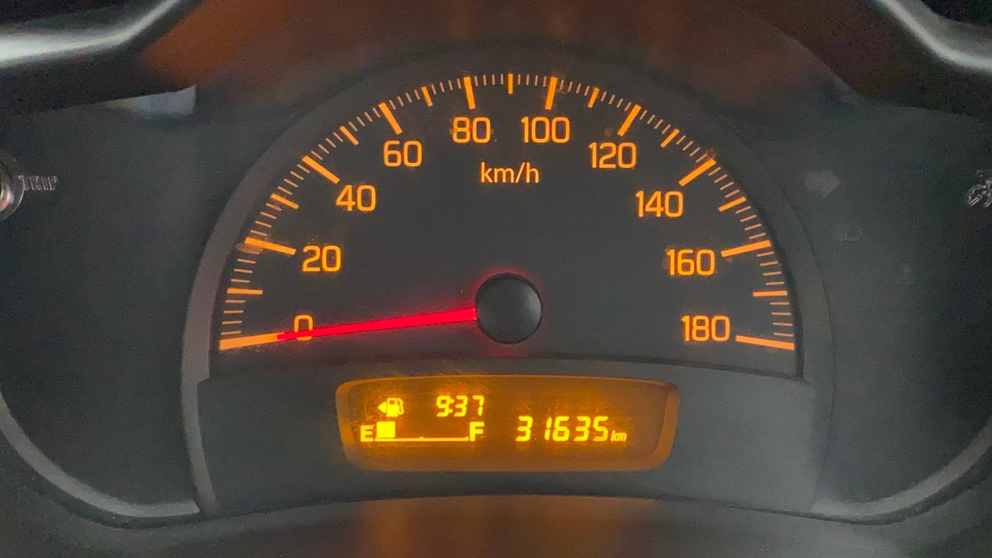 2017 Maruti Celerio VXI (O), Petrol, Manual, 31,635 km, Odometer Image