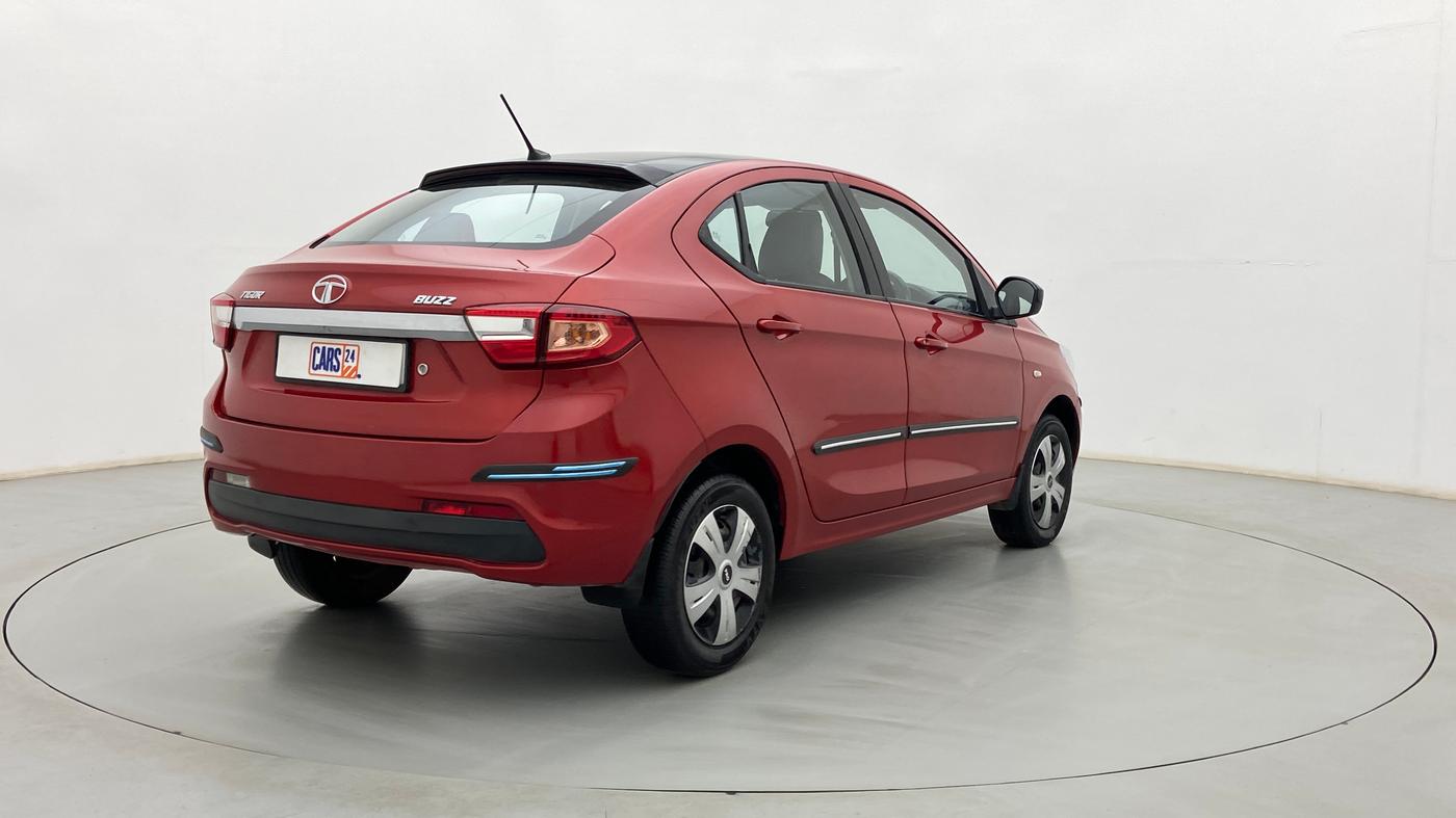 2018 Tata Tigor Buzz PETROL, Petrol, Manual, 48,676 km, Right Back Diagonal