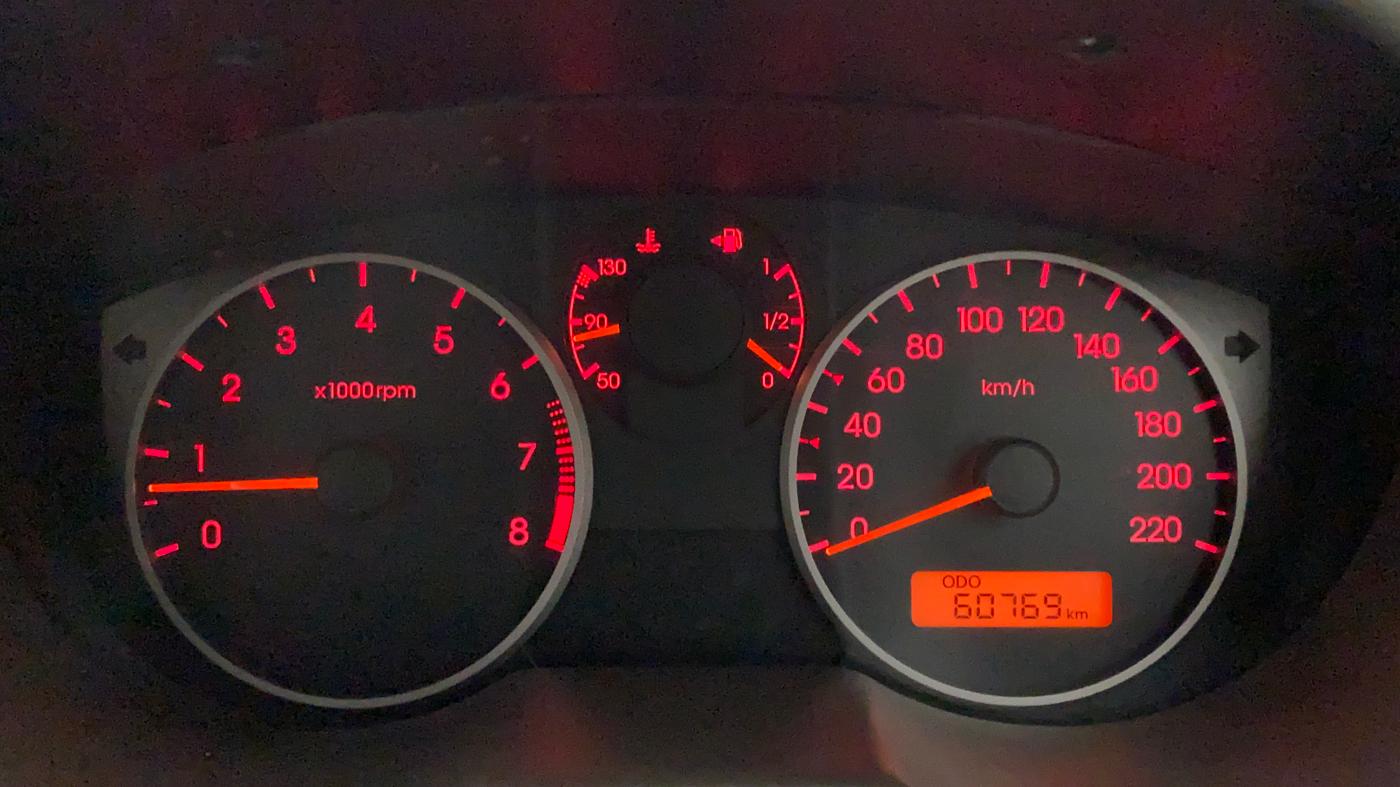 2010 Hyundai i20 MAGNA 1.2, Petrol, Manual, 61,164 km, Odometer Image