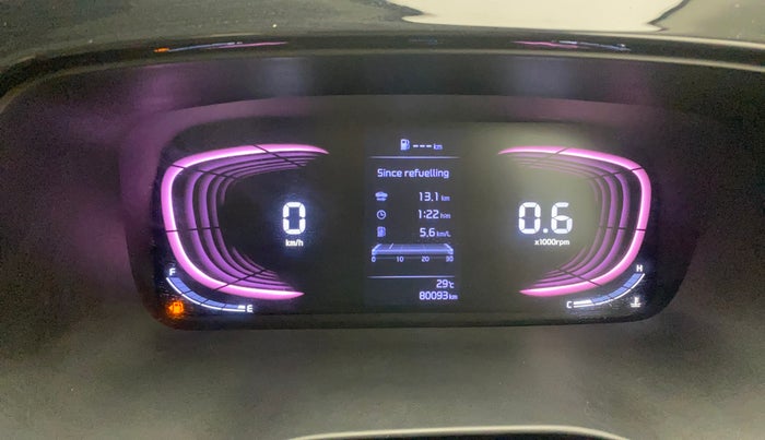 2022 KIA CARENS LUXURY PLUS 1.4 PETROL 6 STR, Petrol, Manual, 80,093 km, Odometer Image