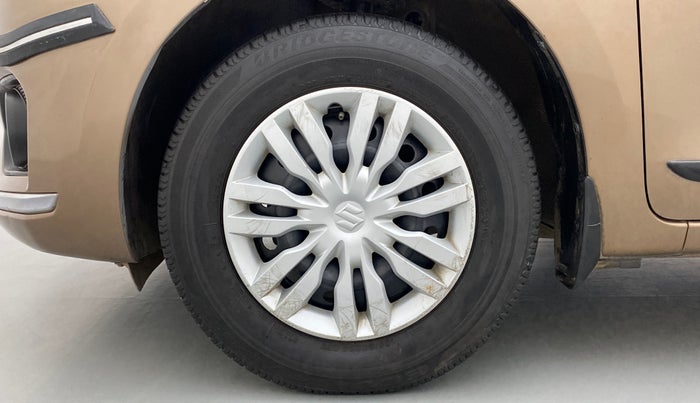 2017 Maruti Dzire VXI, Petrol, Manual, 32,335 km, Left Front Wheel