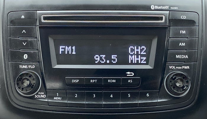 2017 Maruti Dzire VXI, Petrol, Manual, 32,335 km, Infotainment System