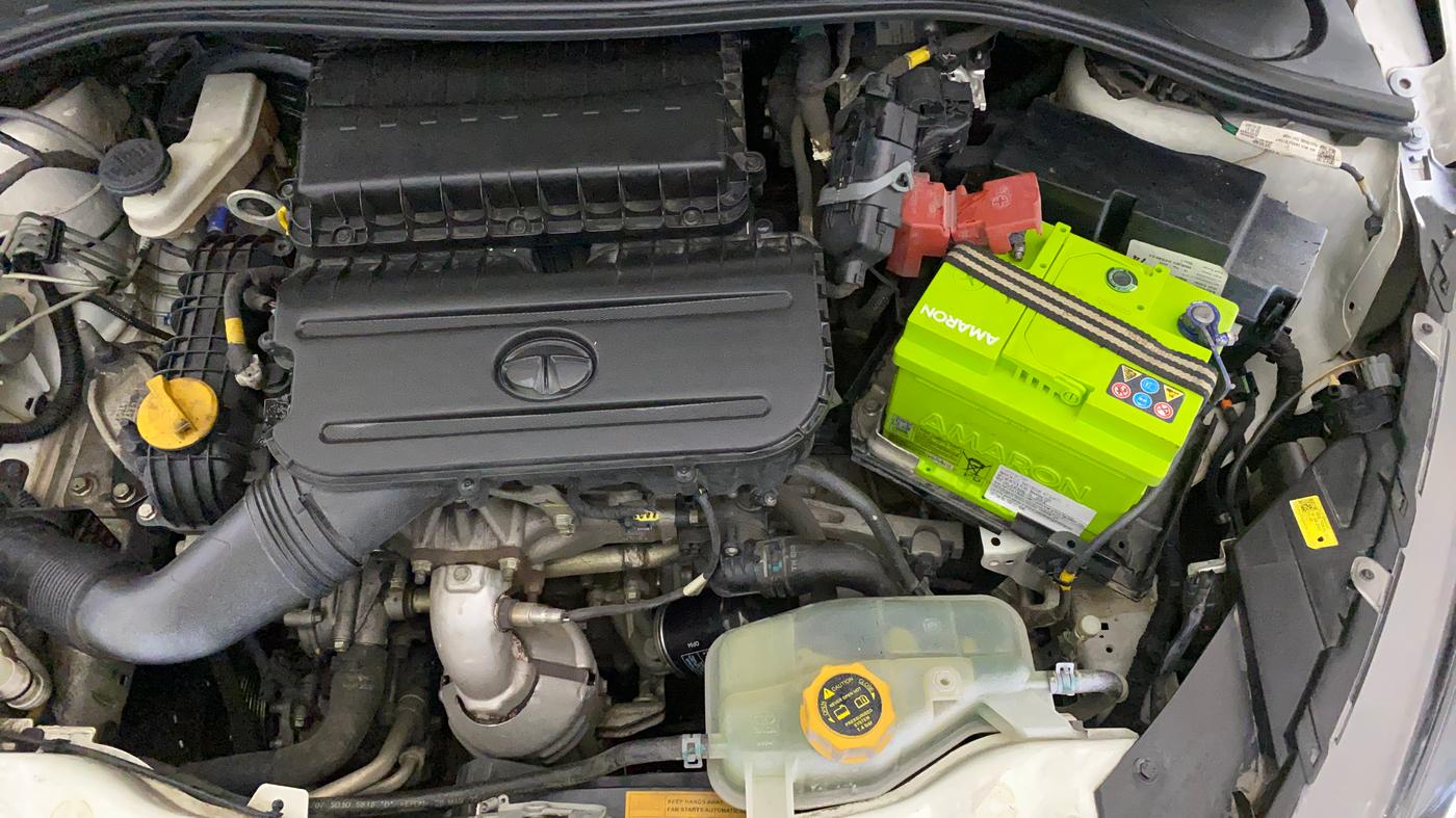 2022 Tata Tiago XZ PLUS CNG, CNG, Manual, 47,180 km, Engine View - Left