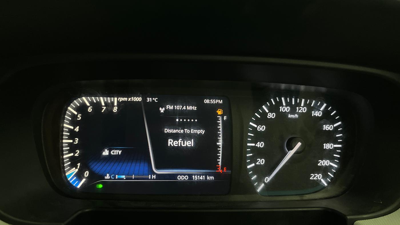 2023 Tata PUNCH CREATIVE  MT, Petrol, Manual, 15,089 km, Odometer Image