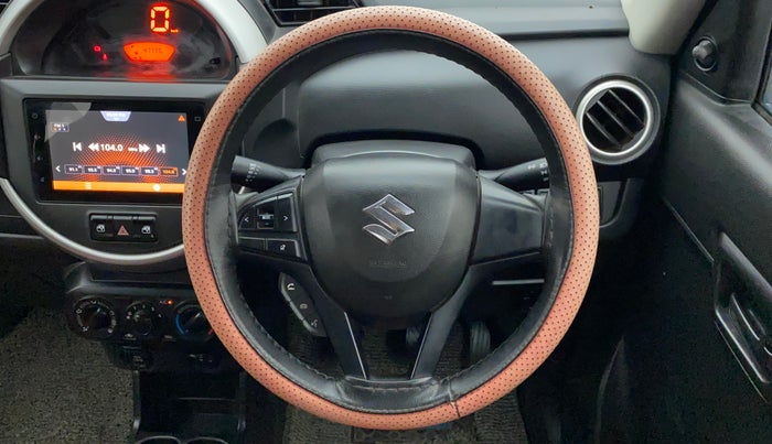 2020 Maruti S PRESSO VXI+, Petrol, Manual, 47,777 km, Steering Wheel Close Up