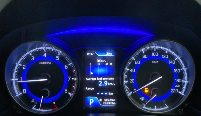 2019 Maruti Baleno ALPHA CVT PETROL 1.2, Petrol, Automatic, 73,097 km, Odometer Image