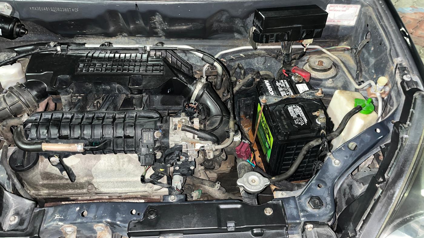 2015 Maruti Alto 800 LXI, Petrol, Manual, 75,898 km, Engine View - Left
