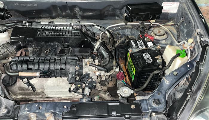 2015 Maruti Alto 800 LXI, Petrol, Manual, 75,898 km, Engine View - Left