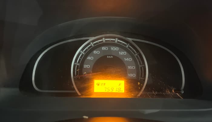 2015 Maruti Alto 800 LXI, Petrol, Manual, 75,898 km, Odometer Image