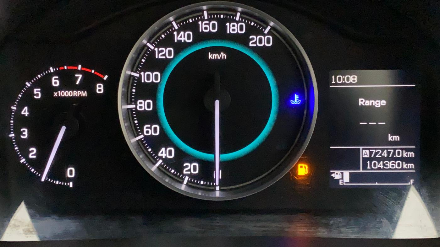 2017 Maruti IGNIS DELTA 1.2, Petrol, Manual, 1,04,359 km, Odometer Image