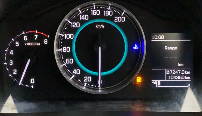 2017 Maruti IGNIS DELTA 1.2, Petrol, Manual, 1,04,359 km, Odometer Image