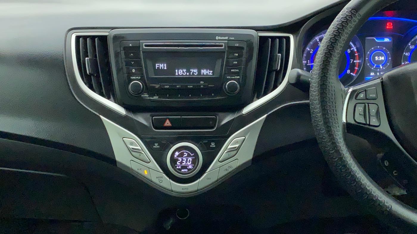 2017 Maruti Baleno ZETA PETROL 1.2, Petrol, Manual, 53,013 km, Air Conditioner