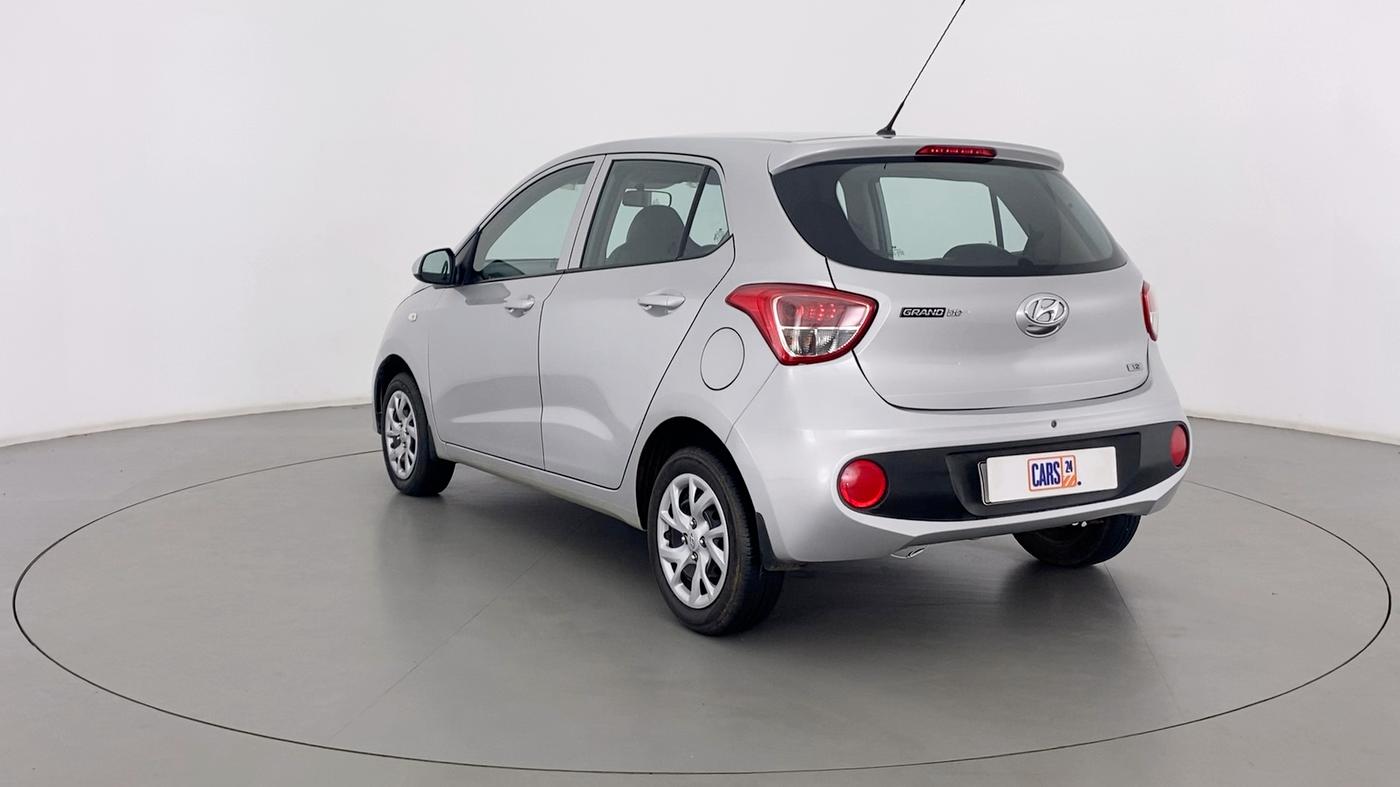 2017 Hyundai Grand i10 MAGNA 1.2 VTVT, Petrol, Manual, 25,378 km, Left Back Diagonal