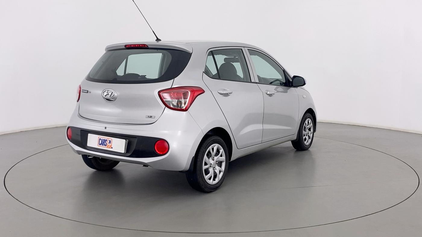 2017 Hyundai Grand i10 MAGNA 1.2 VTVT, Petrol, Manual, 25,378 km, Right Back Diagonal