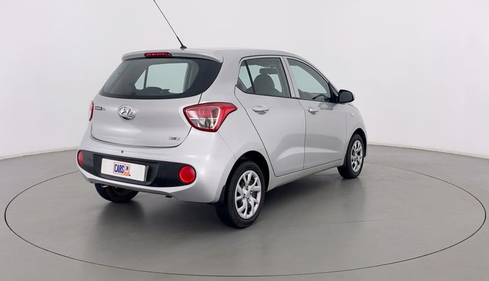 2017 Hyundai Grand i10 MAGNA 1.2 VTVT, Petrol, Manual, 25,378 km, Right Back Diagonal