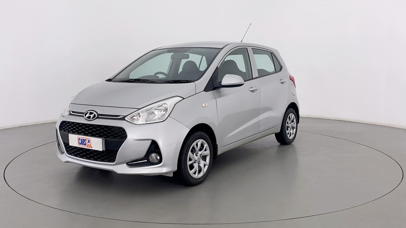 2017 Hyundai Grand i10 MAGNA 1.2 VTVT, Petrol, Manual, 25,378 km, Left Front Diagonal