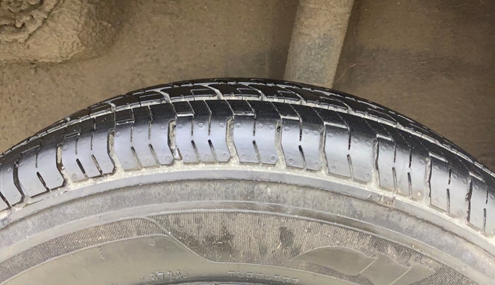 2018 Datsun Redi Go T(O) 1.0, Petrol, Manual, 65,523 km, Left Rear Tyre Tread