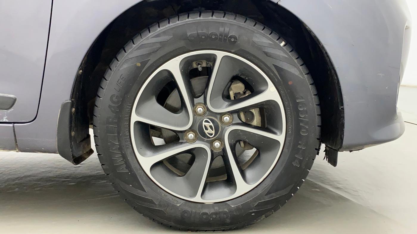 2017 Hyundai Grand i10 ASTA 1.2 KAPPA VTVT, Petrol, Manual, 77,972 km, Right Front Wheel