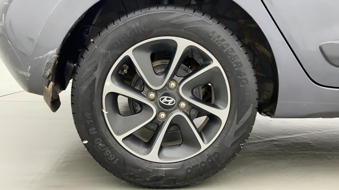 2017 Hyundai Grand i10 ASTA 1.2 KAPPA VTVT, Petrol, Manual, 77,972 km, Right Rear Wheel