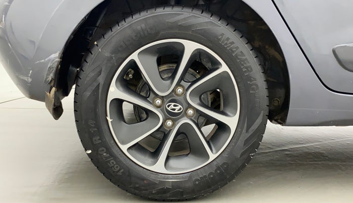 2017 Hyundai Grand i10 ASTA 1.2 KAPPA VTVT, Petrol, Manual, 77,972 km, Right Rear Wheel