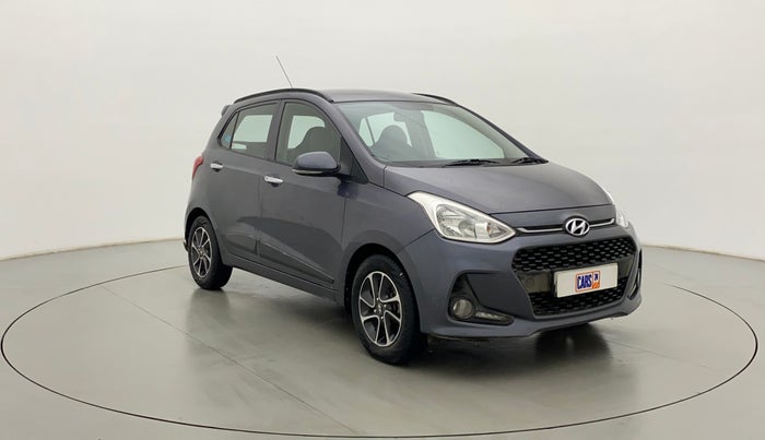 2017 Hyundai Grand i10 ASTA 1.2 KAPPA VTVT, Petrol, Manual, 77,972 km, Right Front Diagonal